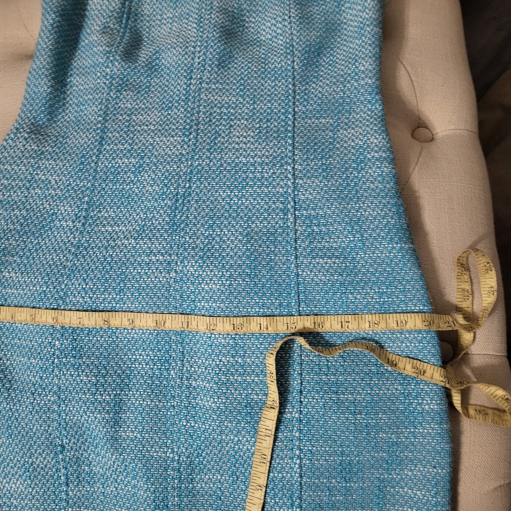 Talbots Aqua dress - Picture 4 of 5